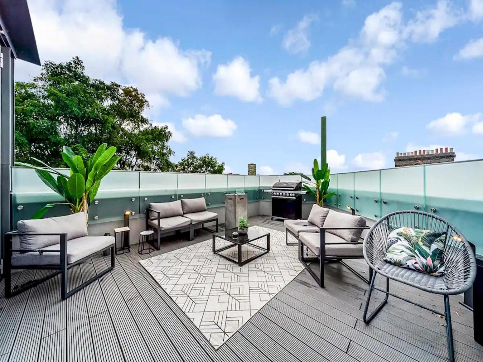 ロンドンPass The Keys Penthouse Oasis In Trendy Fulhamアパートメント エクステリア 写真